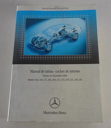 Manuale tablas mercedes - tablas,