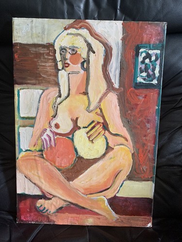 Raymond jegou peinture huile - jegou,