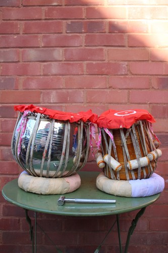 Batteria tabla indiana vintage - batteria,